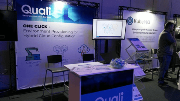 One-click environments on scale – Quali booth @ Hybrid Cloud & Kubernetes 2019